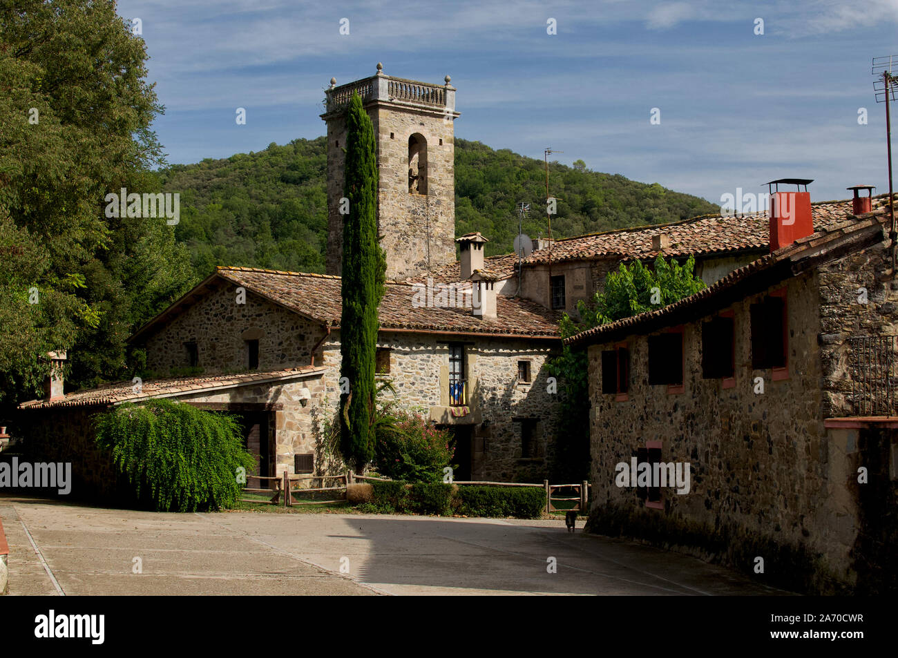 El villaggio strappato Catalunya Spagna Foto Stock