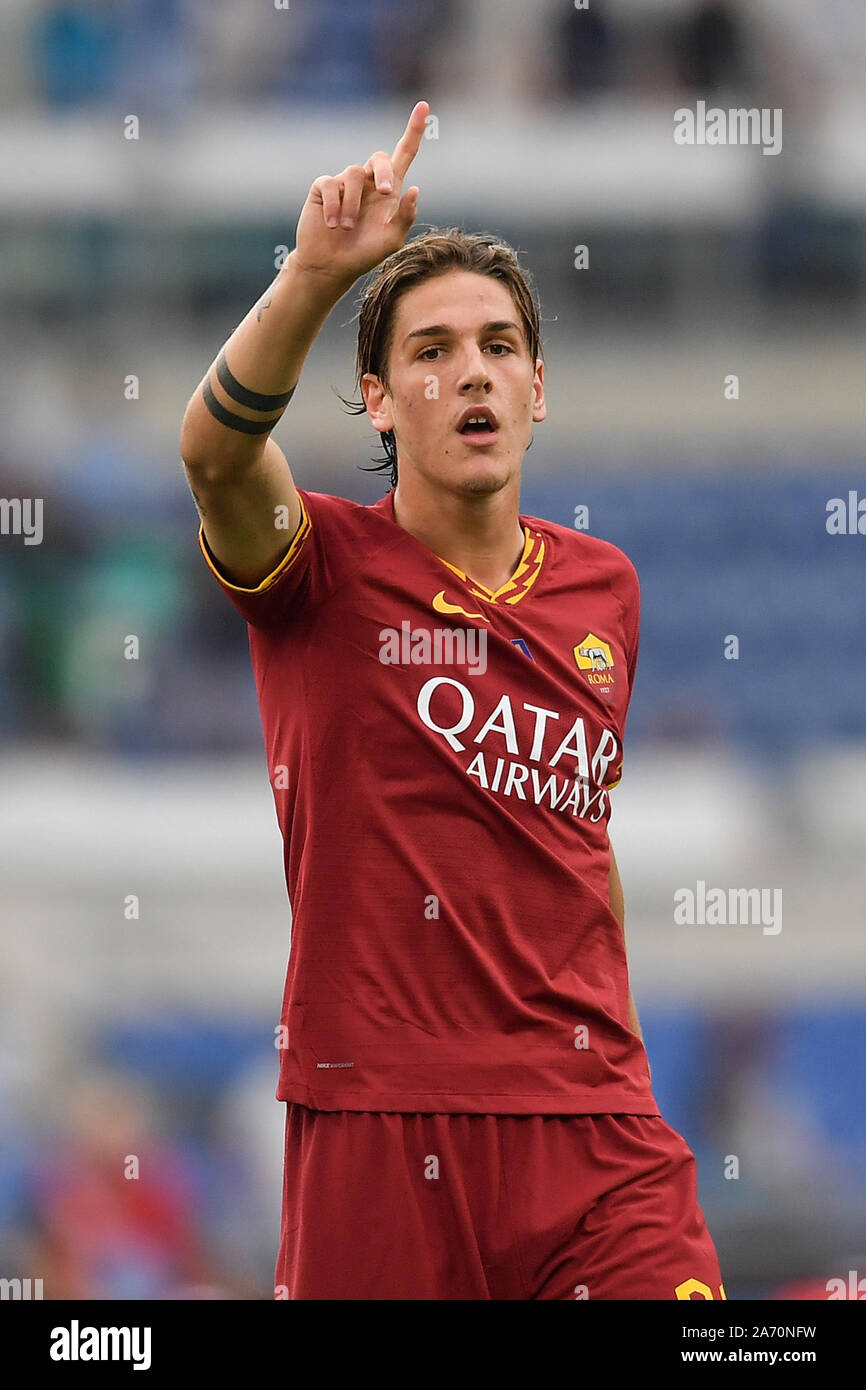 Nicolo Zaniolo Roma. Roma 01-09-2019 Stadio Olimpico Football Serie A 2019/2020 Lazio - AS Roma Foto Antonietta Baldassarre/ Insidefoto Foto Stock