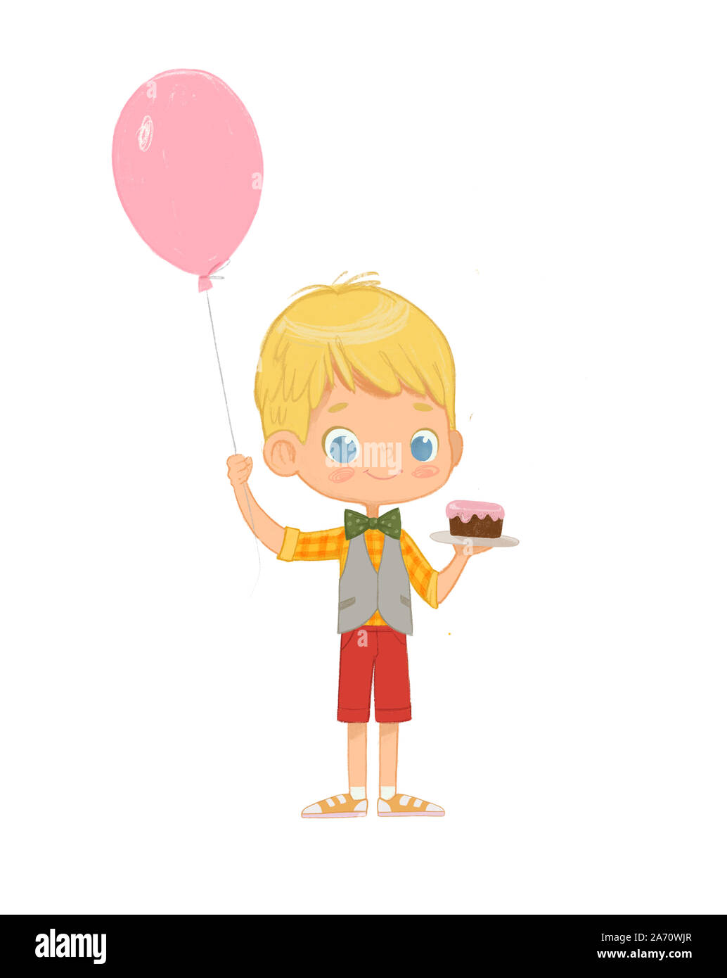 Acquerelli di piante selvatiche, fiori e frutti di bosco corona. Cornice rotonda con fiori, piante, felce e rami. disegnati a mano illustrazione Foto Stock