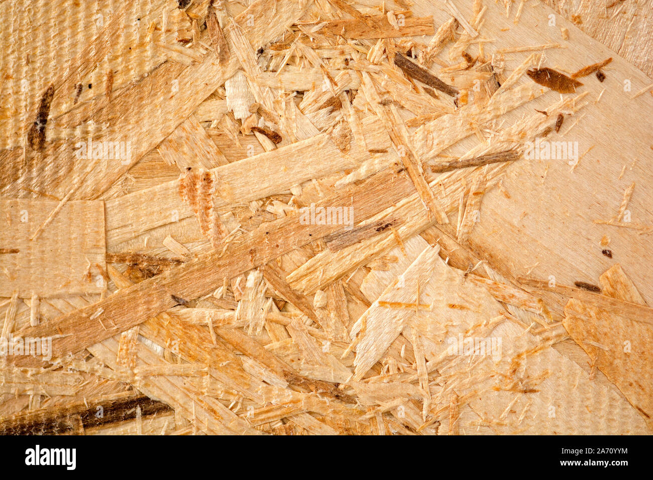 Close up sullo sfondo di legno. Sfondo OSB Foto Stock