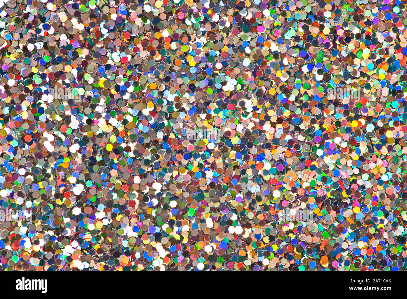 Multi colore sfondo glitter Foto Stock