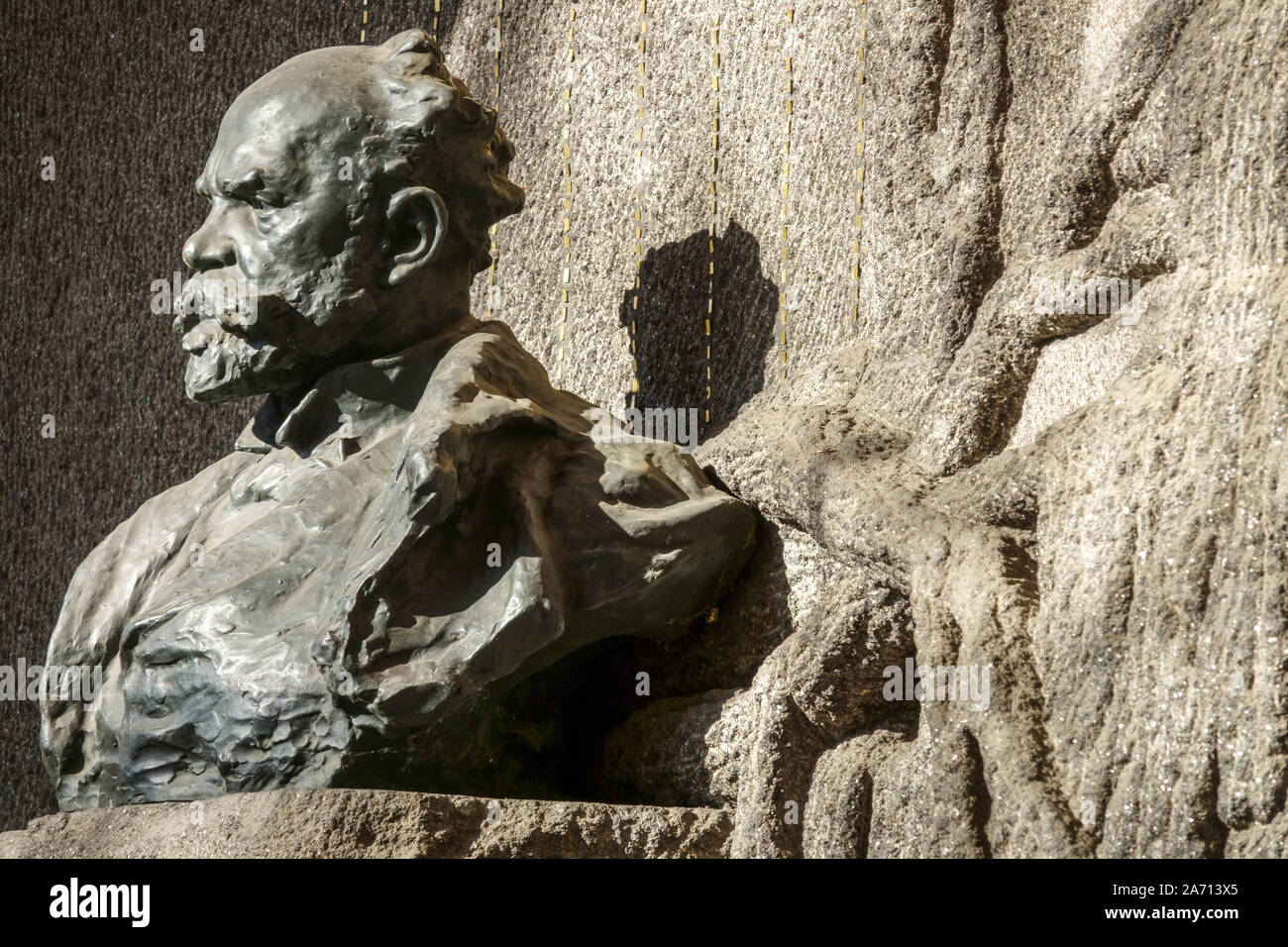 Antonin Dvorak Praga Vysehrad cimitero Foto Stock