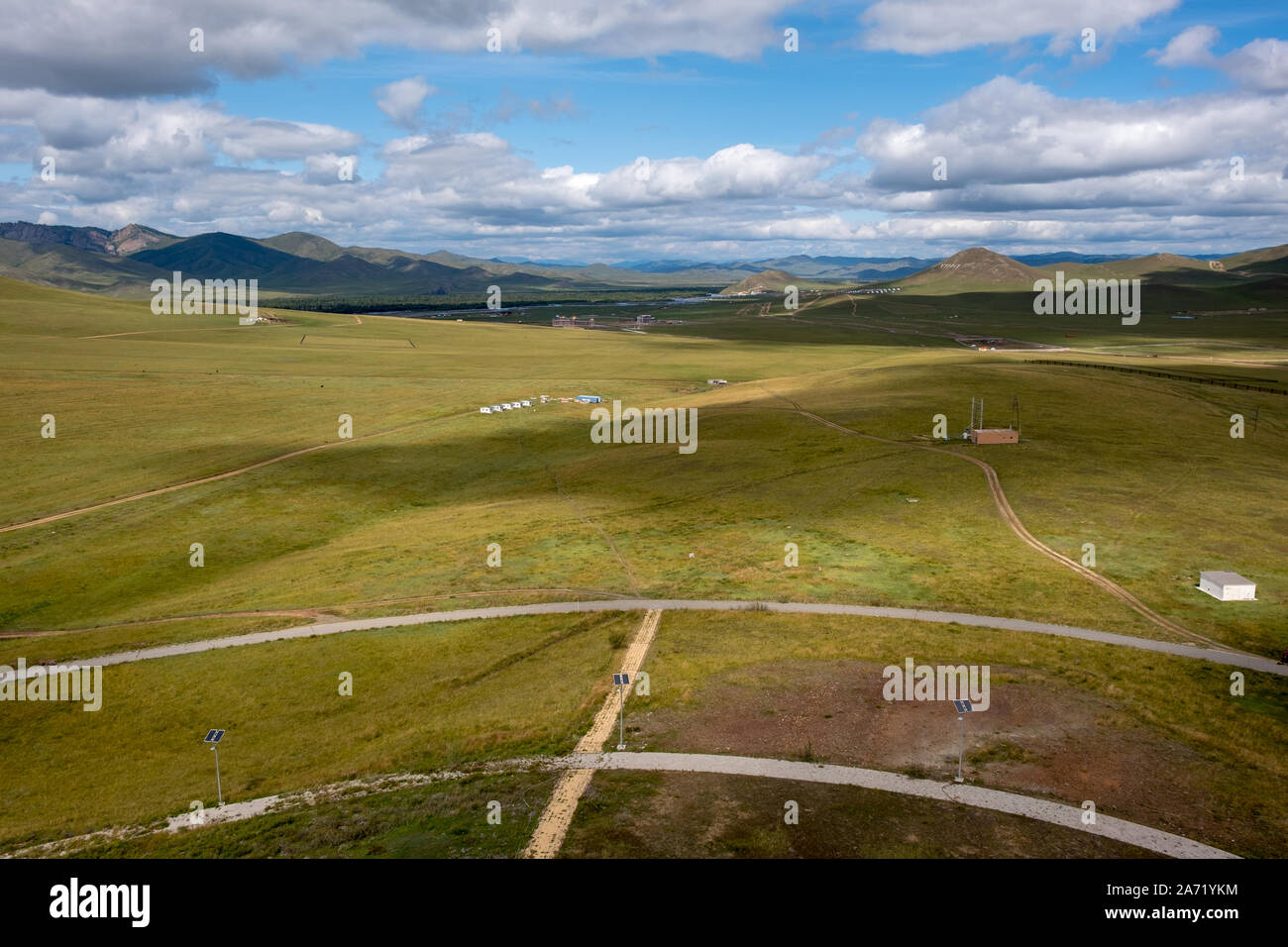 Incredibile Mongolian-Manchurian prateria Foto Stock