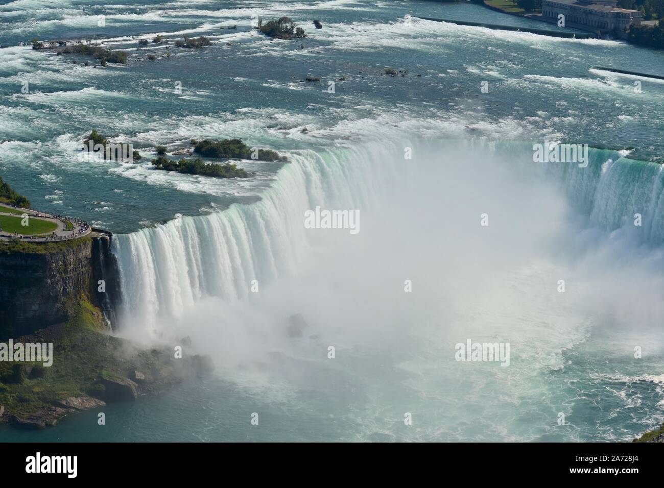 Cascate del Niagara sul confine tra gli Stati Uniti d'America e il Canada  Foto stock - Alamy