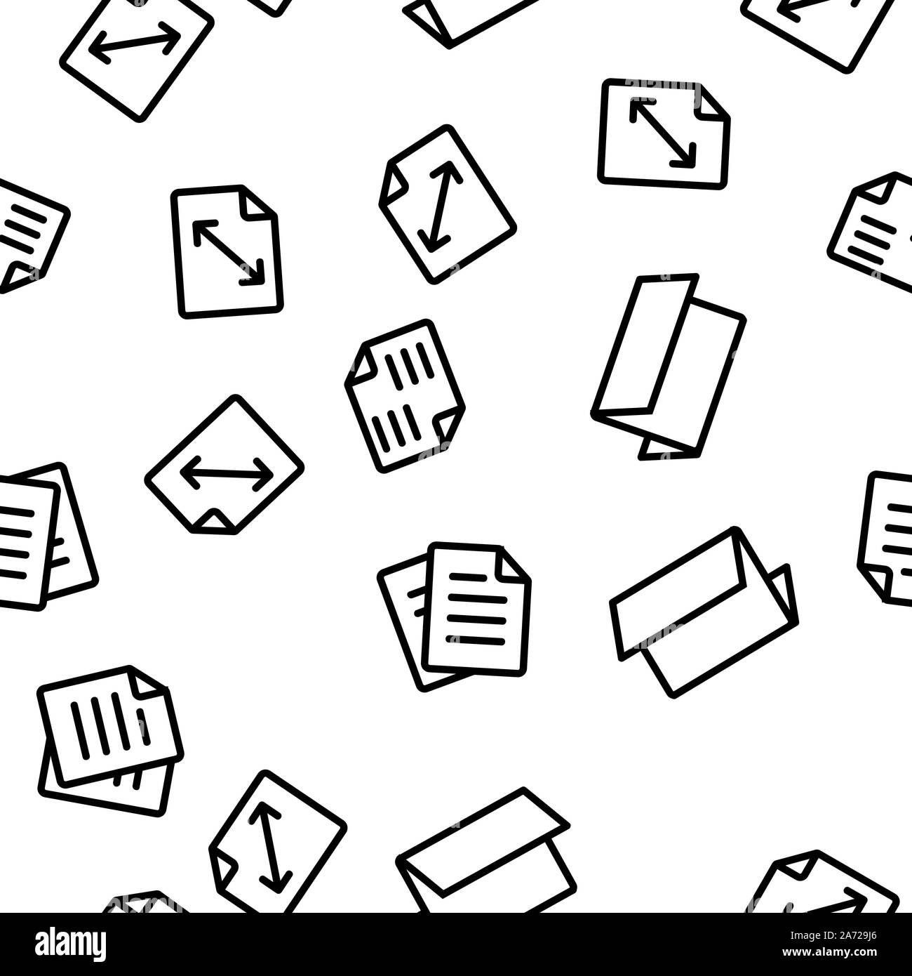 Foglio vettore carta modello senza giunture Illustrazione Vettoriale