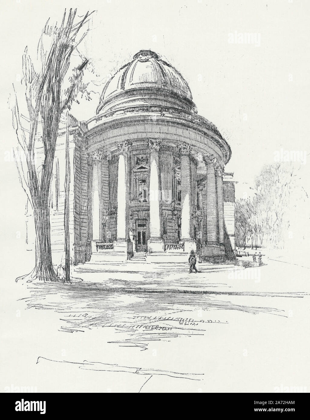 Il Memorial vestibolo, Yale University, circa 1880 Foto Stock