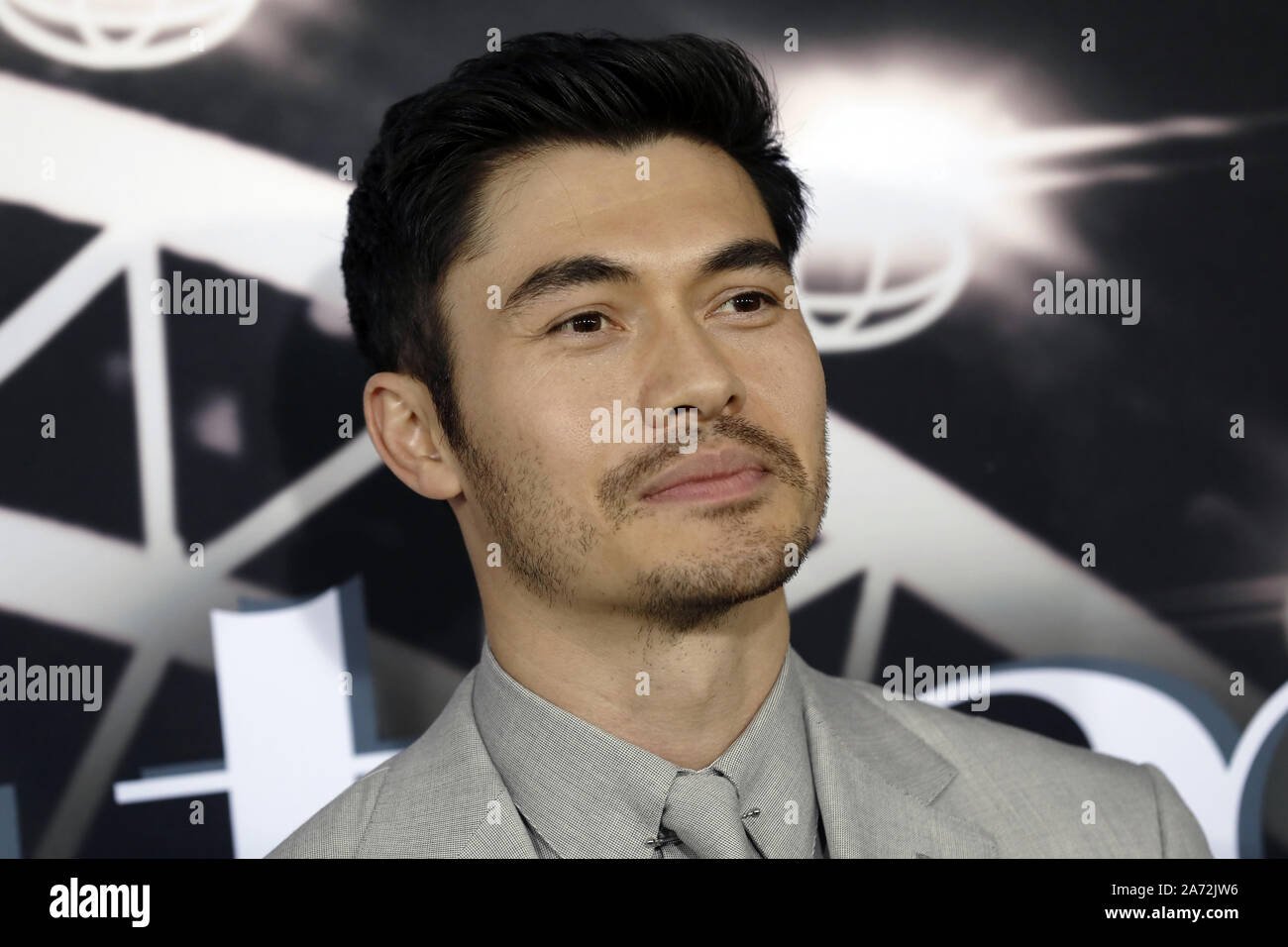 New York, Stati Uniti. 29 ott 2019. Attore Henry Golding assiste la premiere del film 'ultimo Natale' al AMC Lincoln Square Theatre su ottobre 29, 2019 in New York City.Foto di Peter Foley/UPI Credito: UPI/Alamy Live News Foto Stock