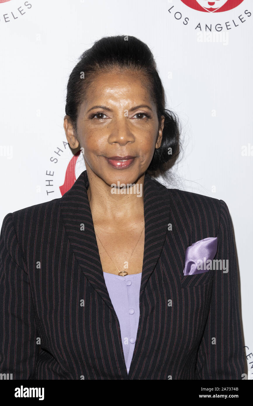 Ottobre 28, 2019, Los Angeles, California, Stati Uniti d'America: PENNY JOHNSON JERALD assiste semplicemente Shakespeare: Il Mercante di Venezia, un beneficio in scena la lettura per supportare il Shakespeare Center di Los Angeles presso il Walt Disney Concert Hall di Los Angeles, California. (Credito Immagine: © Charlie Steffens/ZUMA filo) Foto Stock