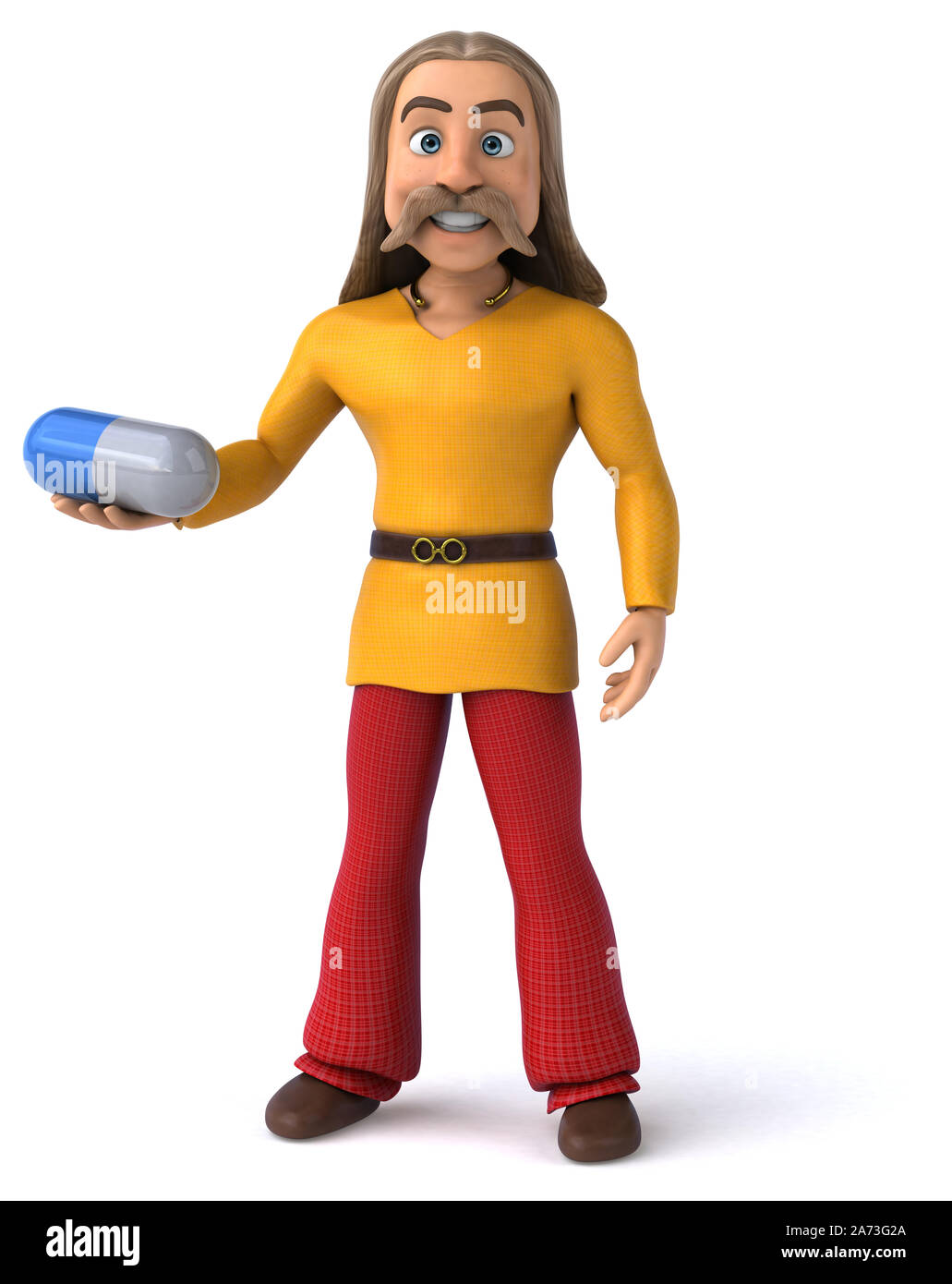 Divertimento gaulois - 3D illustrazione Foto Stock