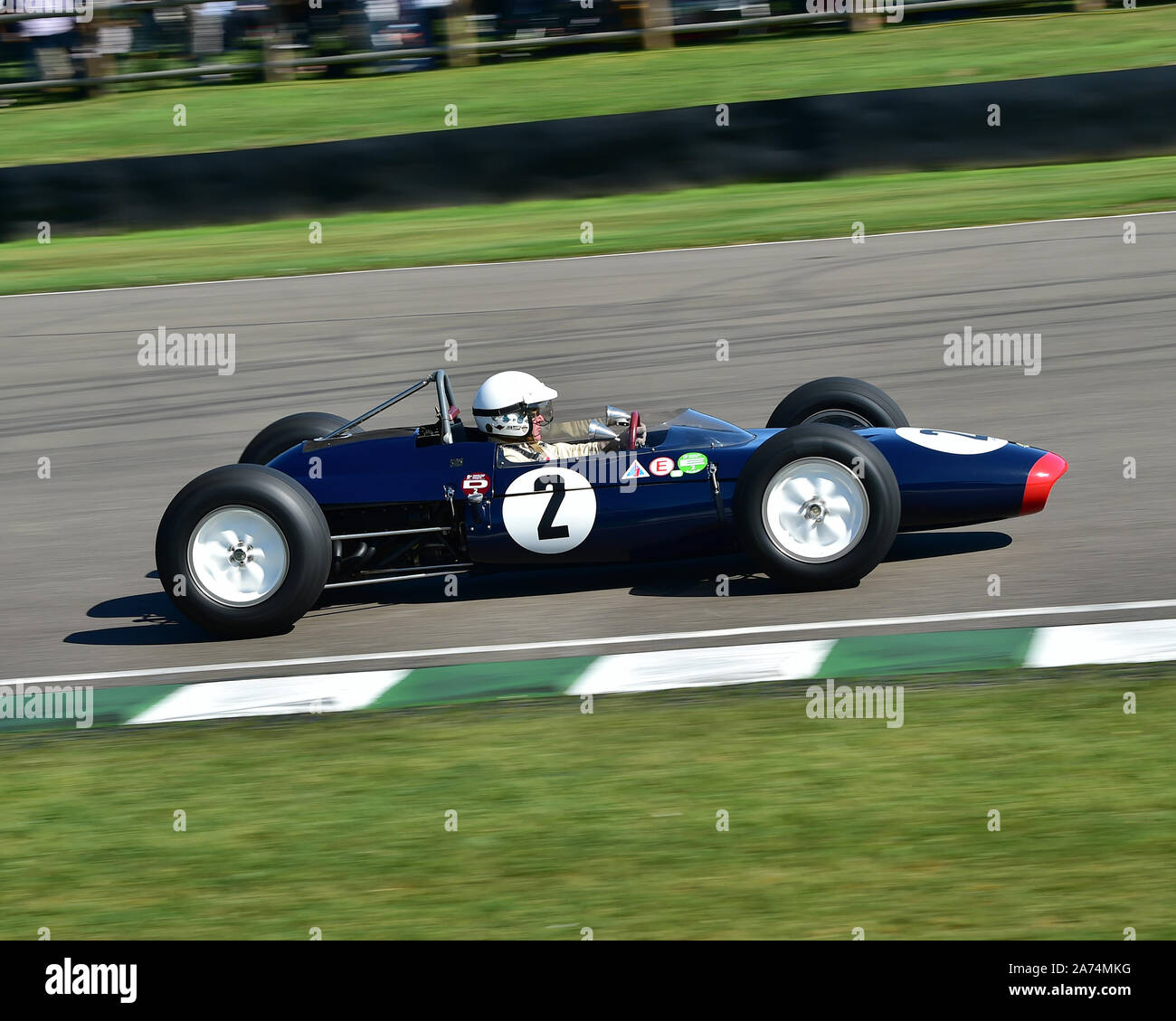 Federico Buratti, Lotus BRM 24, Glover Trophy, 1500cc Grand Prix Cars, 1961 al 1965, Goodwood 2019, settembre 2019, Automobiles, automobili, il circuito Foto Stock