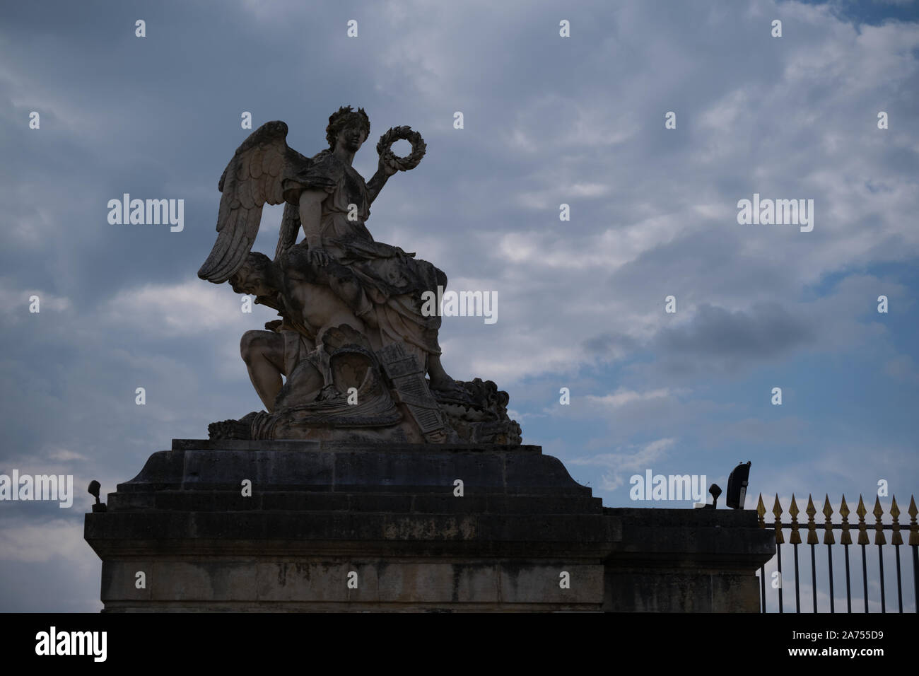 La vittoria sulla Spagna Foto Stock