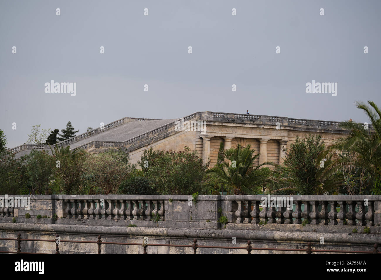 Scale dell'Orangerie Foto Stock