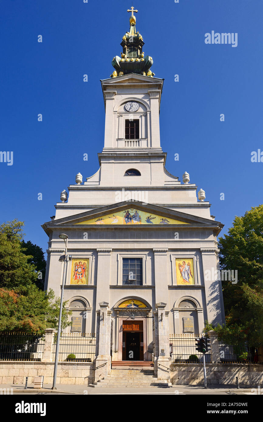 Cattedrale di St Michaels, Belgrado, Serbia Foto Stock