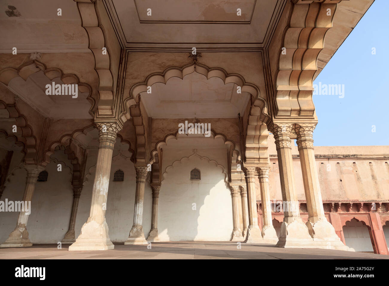 India, Uttar Pradesh, Agra, al Forte di Agra Foto Stock