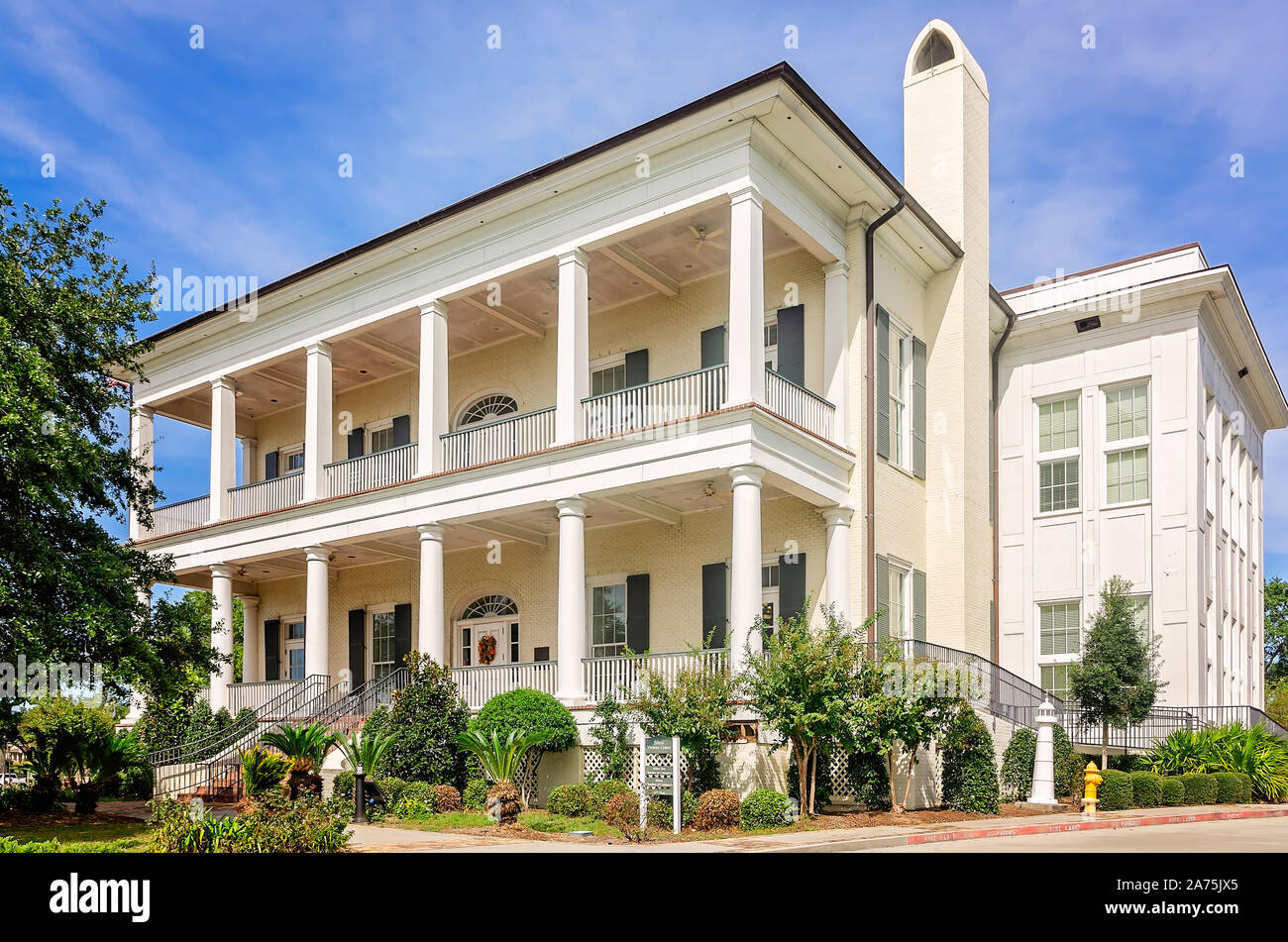 Il Biloxi Lighthouse Welcome Center è raffigurato, Ottobre 22, 2019, in Biloxi Mississippi. Foto Stock