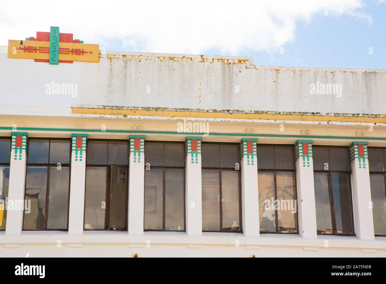 NAPIER ,l'ART DECO CITY,NUOVA ZELANDA Foto Stock