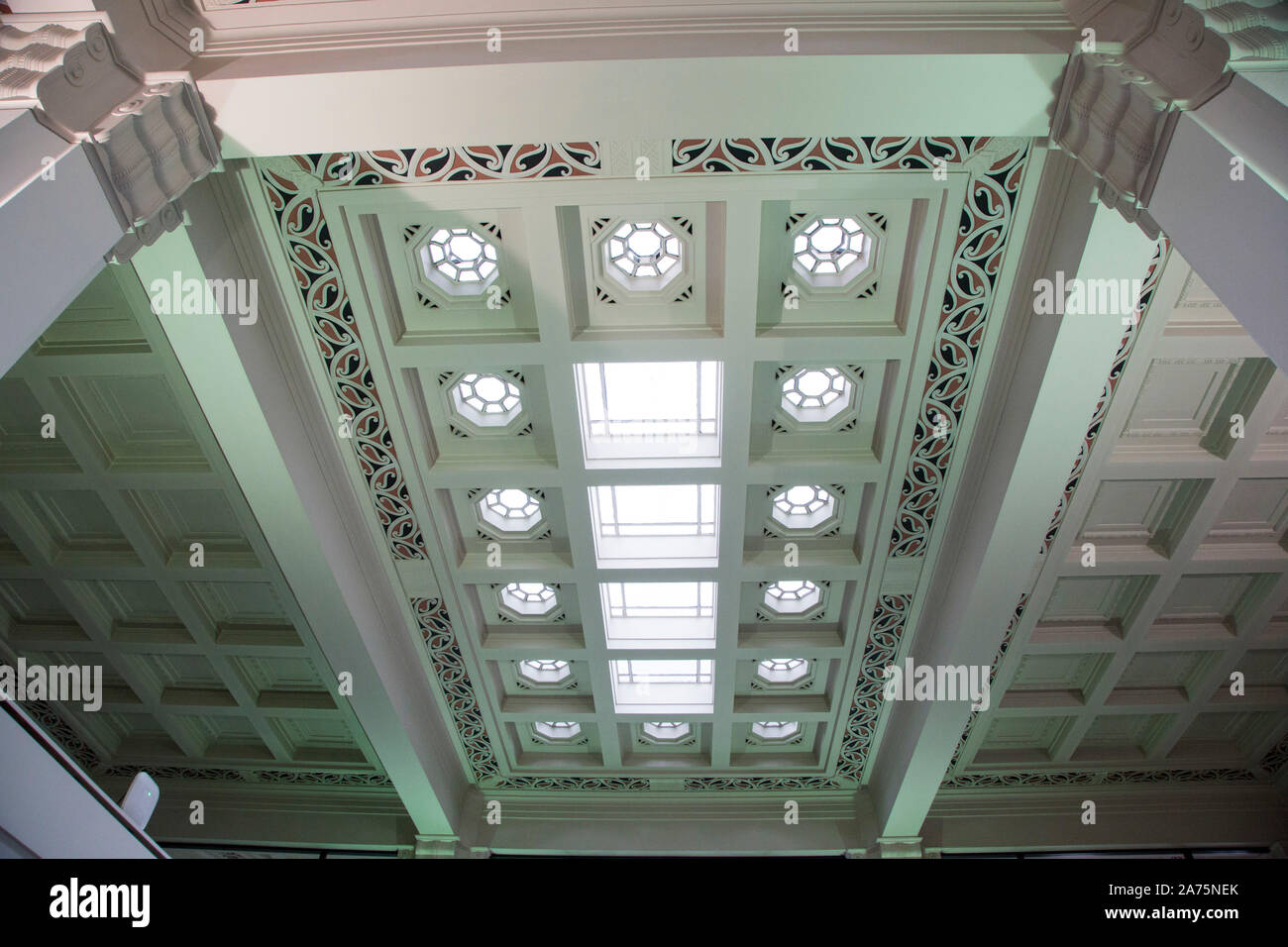 NAPIER ,l'ART DECO CITY,NUOVA ZELANDA Foto Stock