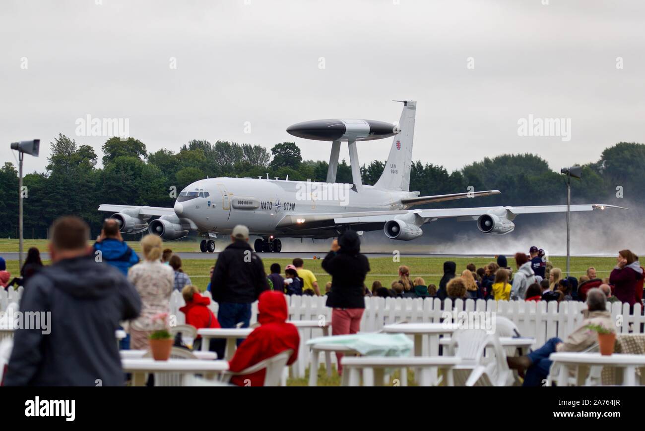 La NATO E-3una sentinella presso il Royal International Air Tattoo 2019 Foto Stock