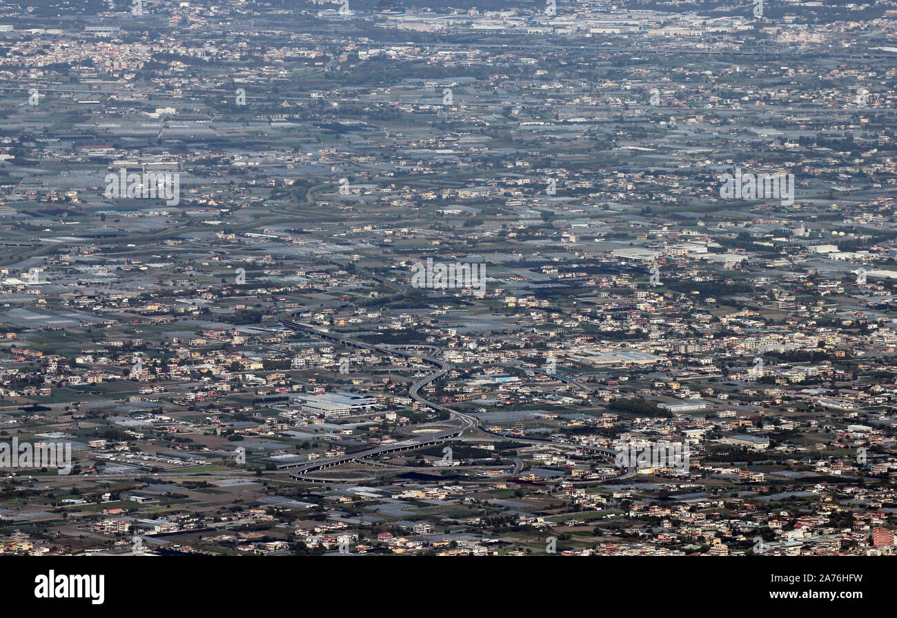 Pianura Campana Città Metropolitana di Napoli Foto Stock