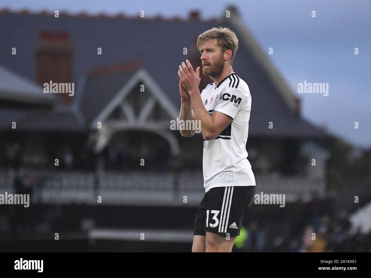 Londra, Inghilterra - Ottobre 27, 2018: Tim risma di Fulham nella foto dopo il 2018/19 English Premier League tra Fulham FC e AFC Bournemouth a Craven Cottage. Foto Stock