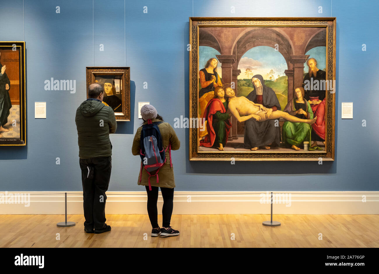 Galleria Nazionale dell'Irlanda, Dublino, Irlanda Foto Stock