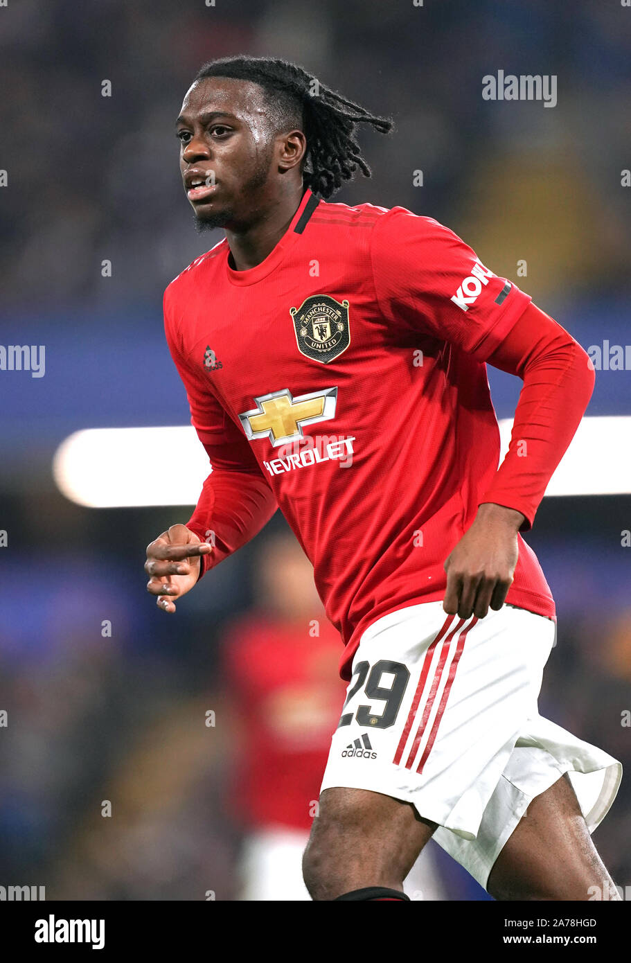 Il Manchester United Wan-Bissaka Aaron Foto Stock