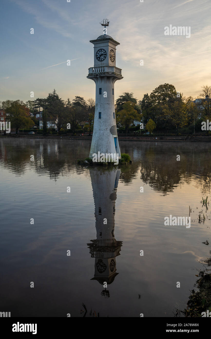 Colori autunnali, Roath Park, Roath, Cardiff, Galles, UK. Foto Stock