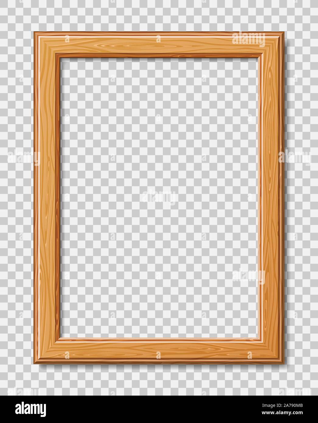 Photo Frame Mockup Illustrazione Vettoriale