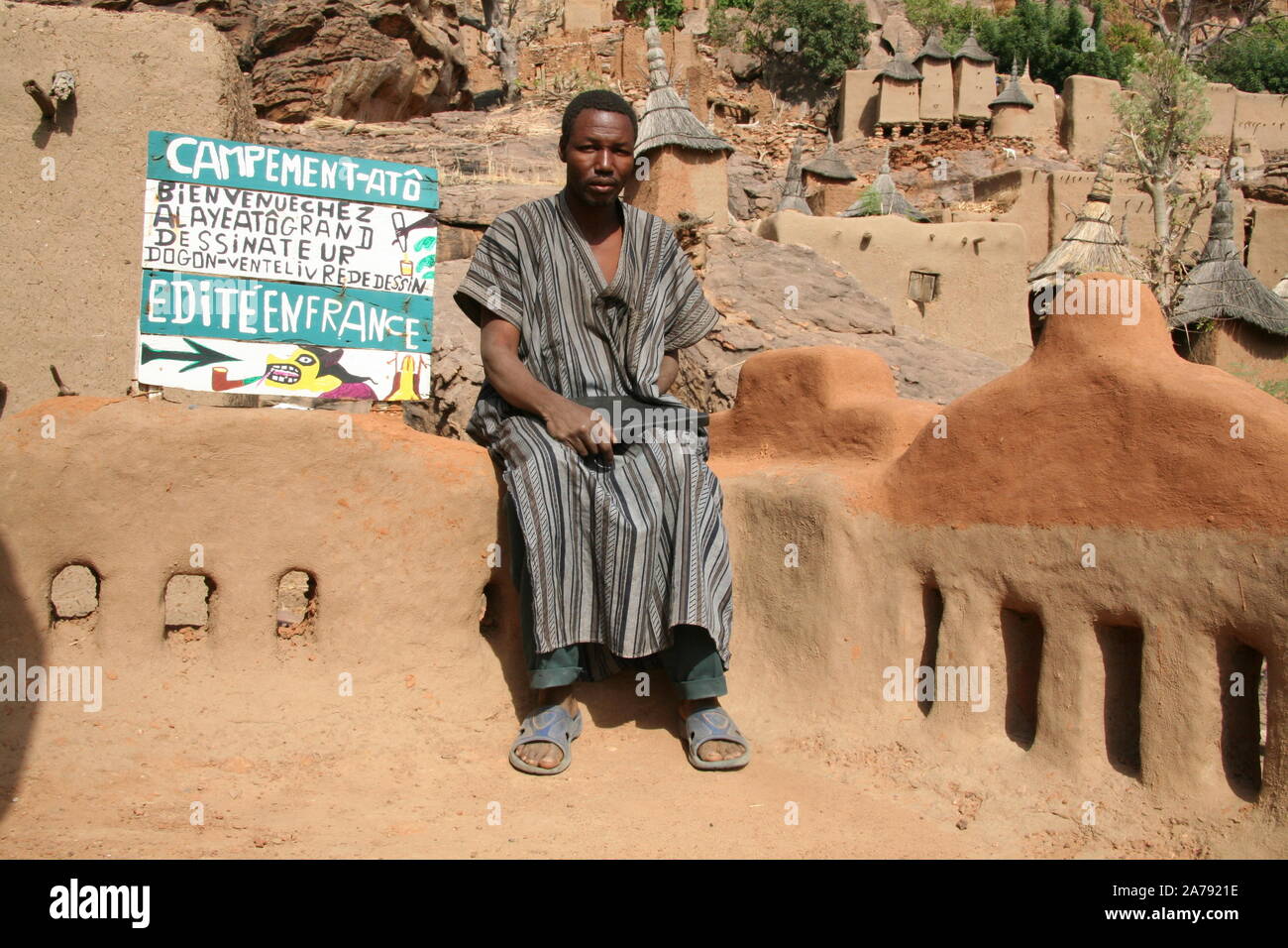 Paese Dogon : villaggio di Yendouma ATO Foto Stock