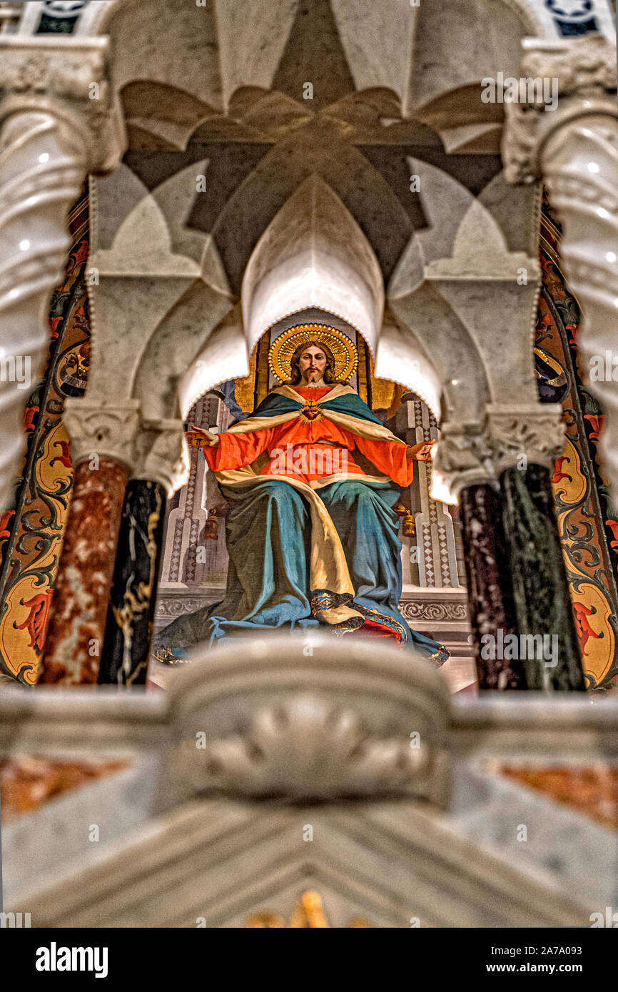 Italia Marche Osimo Cattedrale San Leopardo Cappella della SS Sacramento | Italia Marche Osimo la Cattedrale di San Leopardo Foto Stock