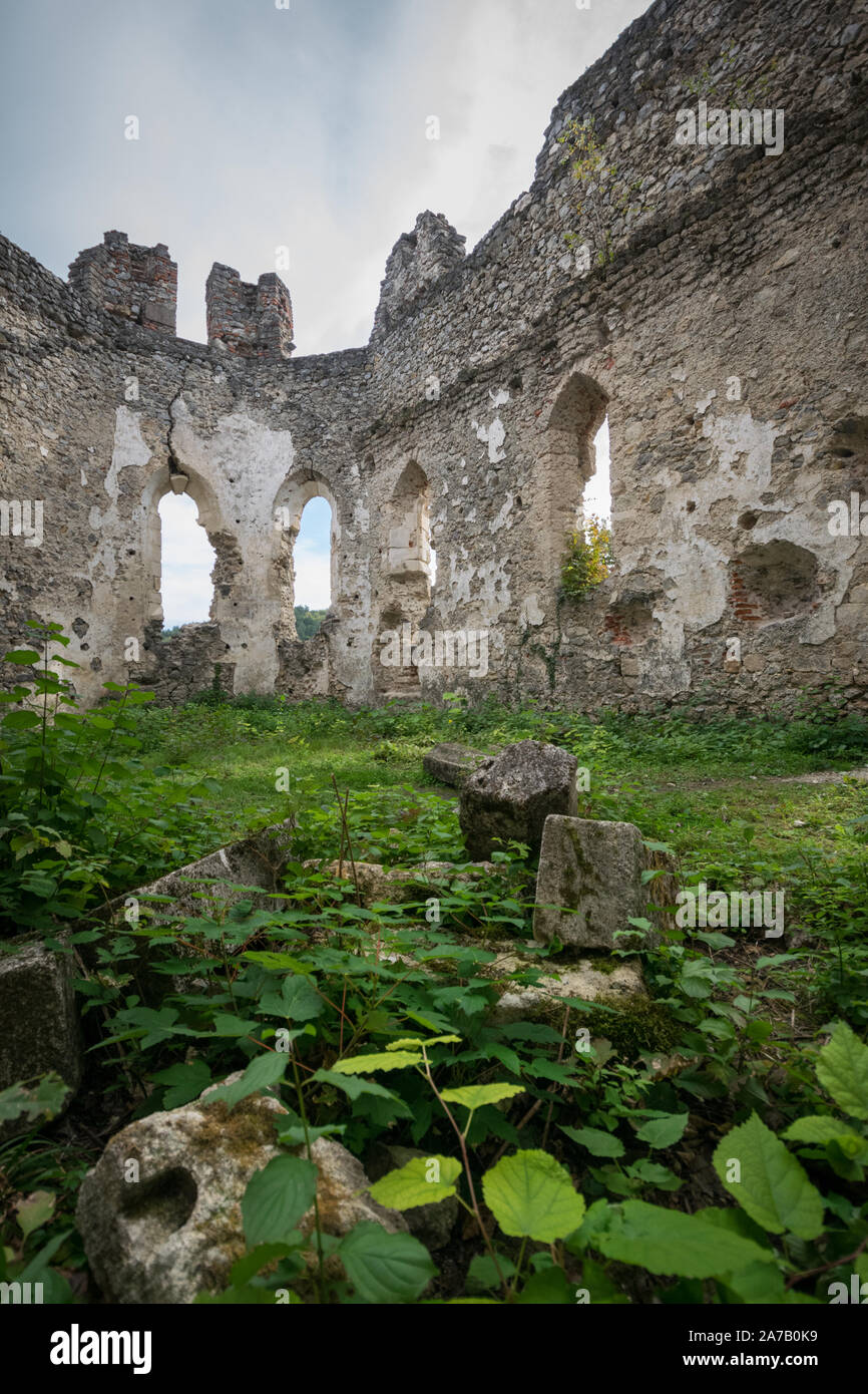 Ruzica grad, Orahovica, Croazia Foto Stock