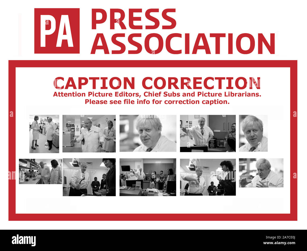 Attenzione picture editor, CHIEF SUBS e bibliotecari IMMAGINE: didascalia CORREZIONE PER QUESTA SERIE DI IMMAGINI TRASMESSE IERI SUL FILO PA INCEPPA: politica elezione. Didascalia corretta dovrebbe leggere: il primo ministro Boris Johnson durante una visita alla East Midlands e Est dell' Inghilterra Laboratorio di genomica mozzo in corrispondenza di Addenbrooke's Hospital di Cambridge. Foto Stock