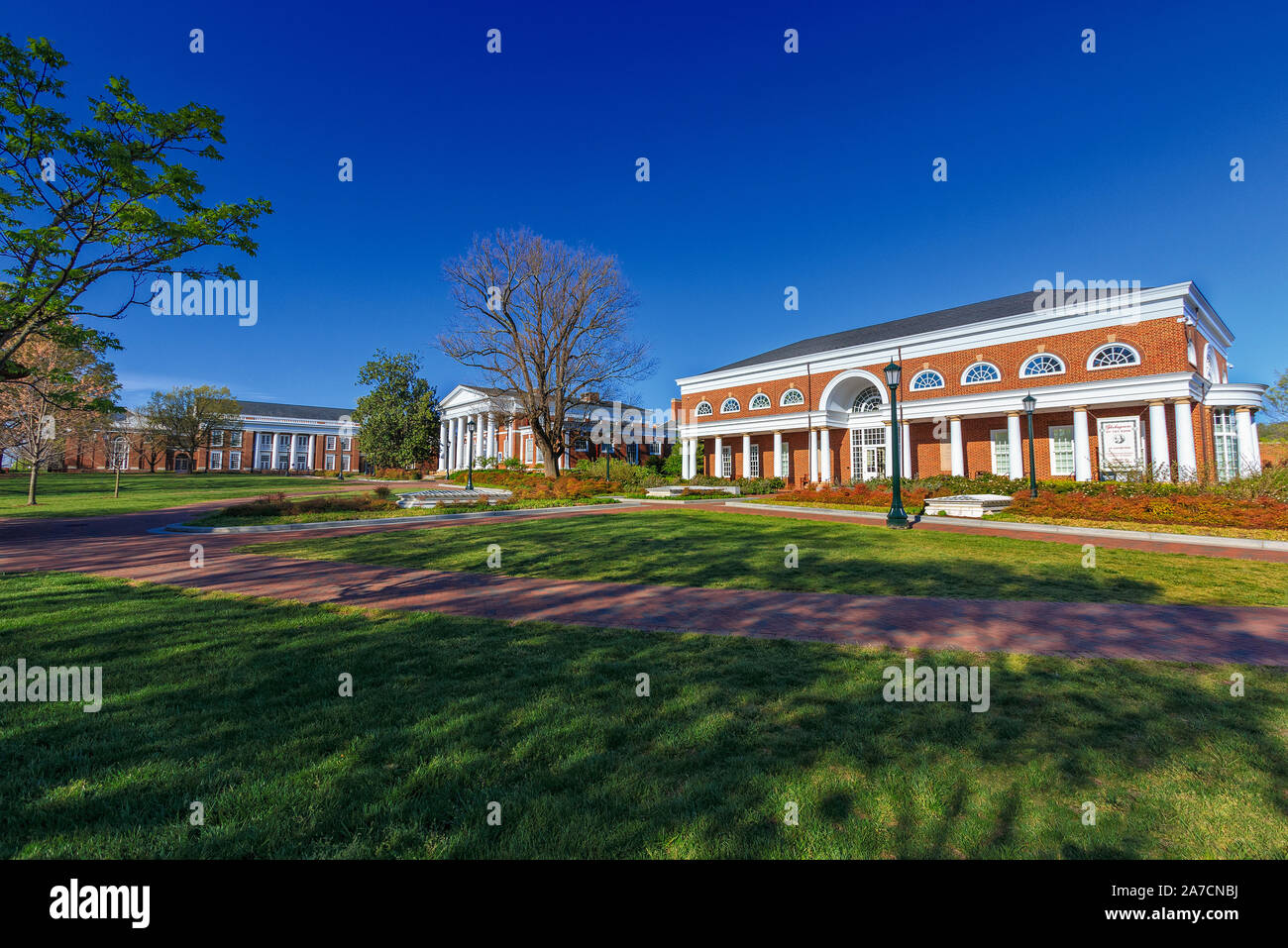 CHARLOTTESVILLE, VA, Stati Uniti d'America - 15 aprile: Albert e Shirley Piccola biblioteca il 15 aprile 2016 presso l'Università della Virginia di Charlottesville, VA Foto Stock