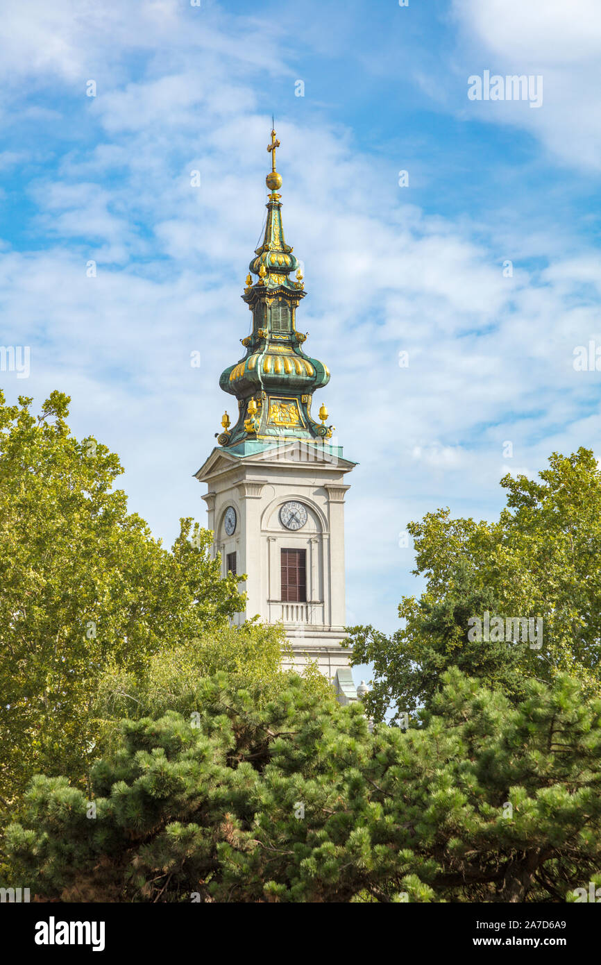 San Michele cattedrale di Belgrado. A Belgrado, in Serbia. Foto Stock