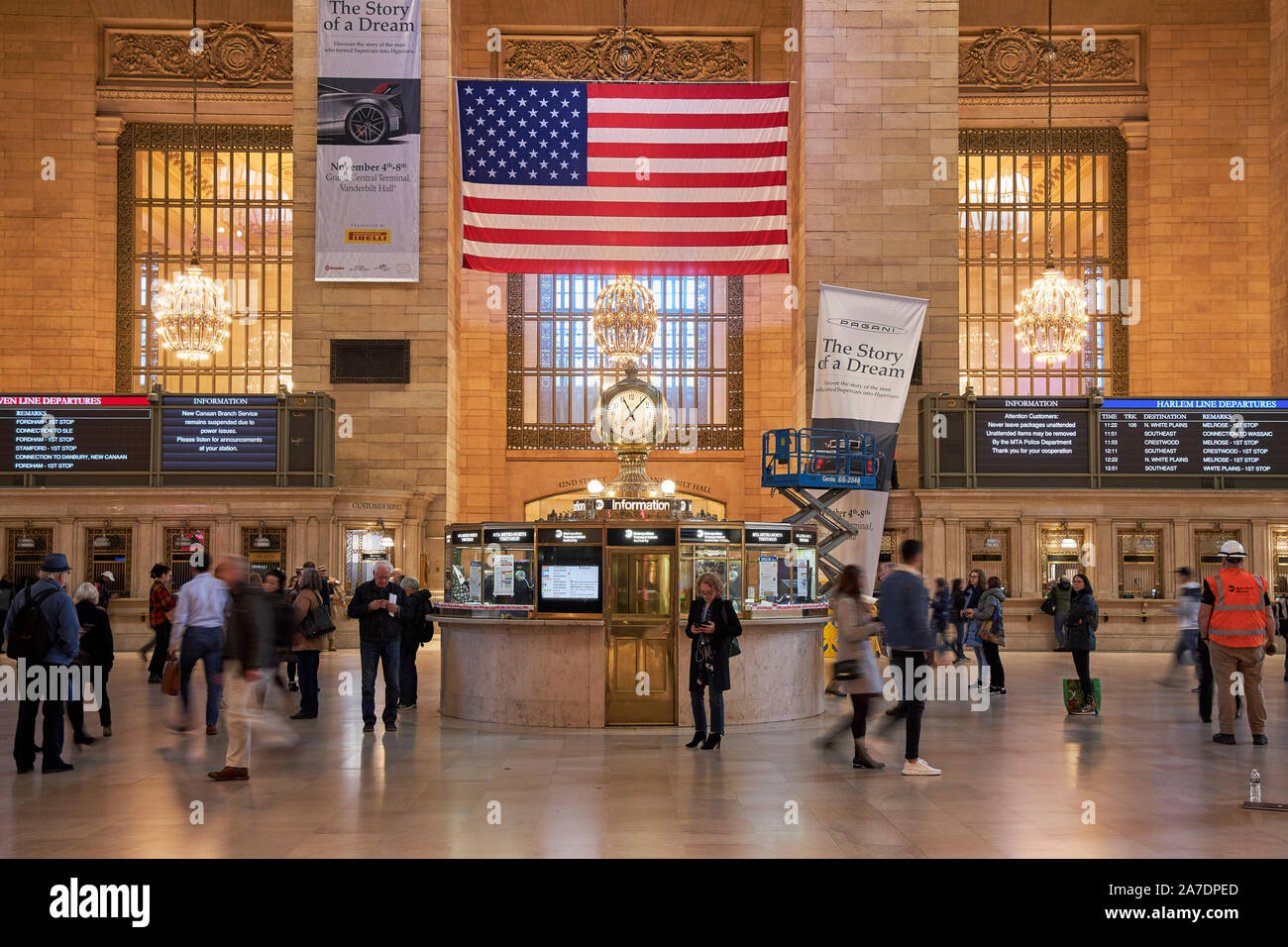 La Grand Central Station, New York City, Stati Uniti d'America, 1 novembre 2019 Foto Stock