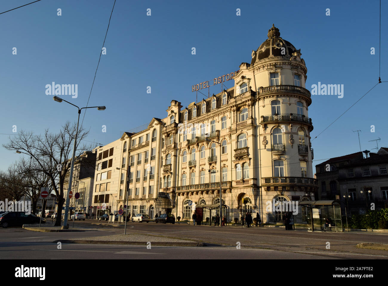 L'Hotel Astoria di Coimbra Portogallo Foto Stock