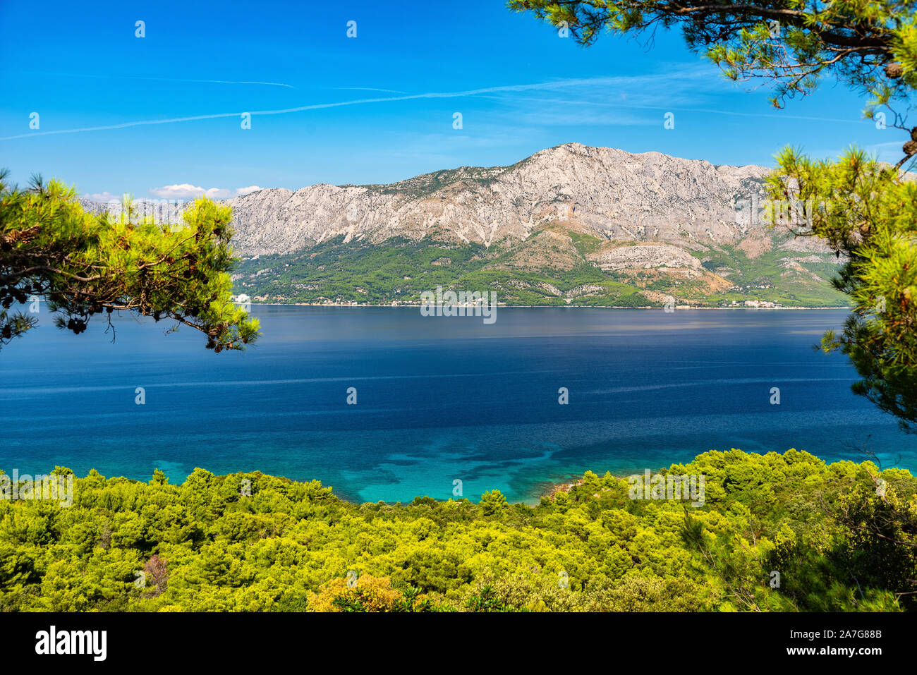 Isola di Hvar, Croazia Foto Stock