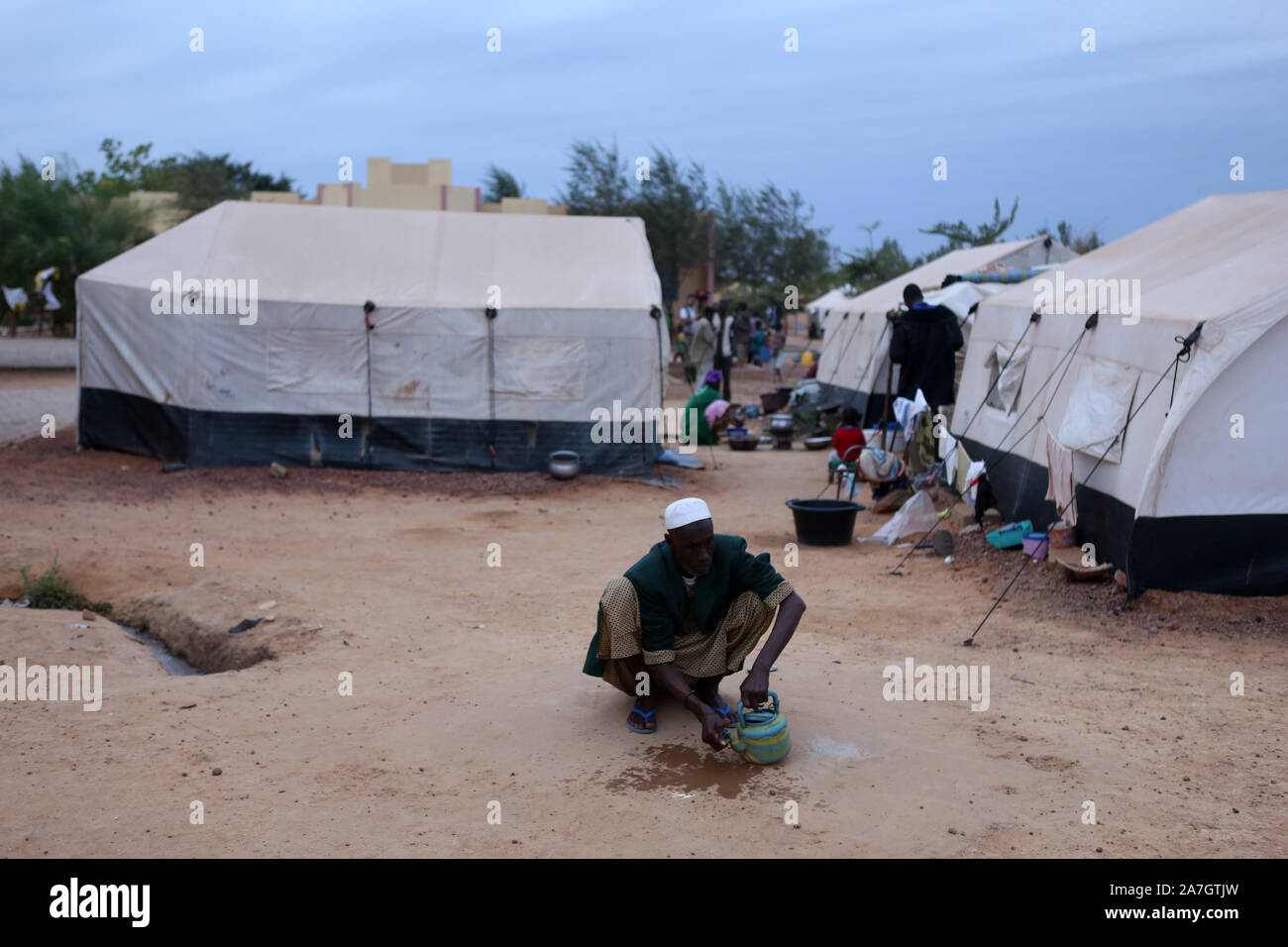 26 gennaio 2013. Bamako/Mali Mali o ufficialmente la Repubblica del Mali è un paese senza sbocco sul mare in Africa occidentale. Foto Stock