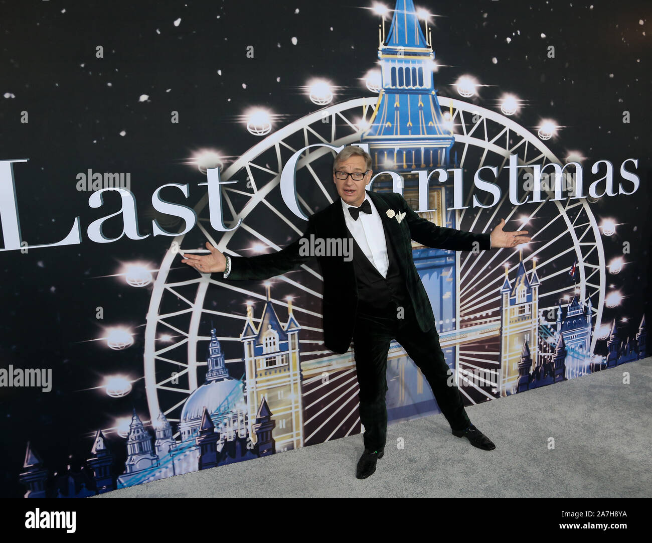 NEW YORK - Ott 29: Direttore Paul Feig assiste la premiere dell' ultimo Natale' a AMC Lincoln Square su ottobre 29, 2019 a New York City. Foto Stock