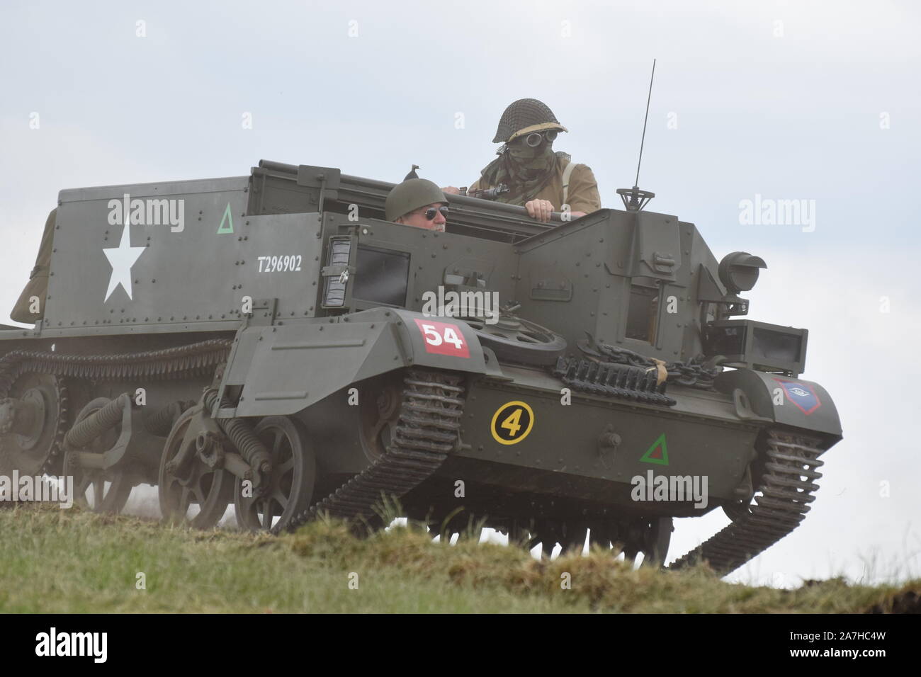 Immagine del Yorkshire esperienza di guerra 2019 Foto Stock