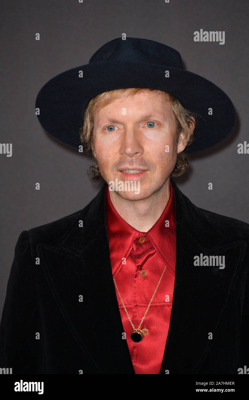 LOS ANGELES, Stati Uniti d'America. Novembre 03, 2019: Beck al LACMA 2019 Art+Gala Film al LA County Museum of Art. Immagine: Paul Smith/Featureflash Foto Stock