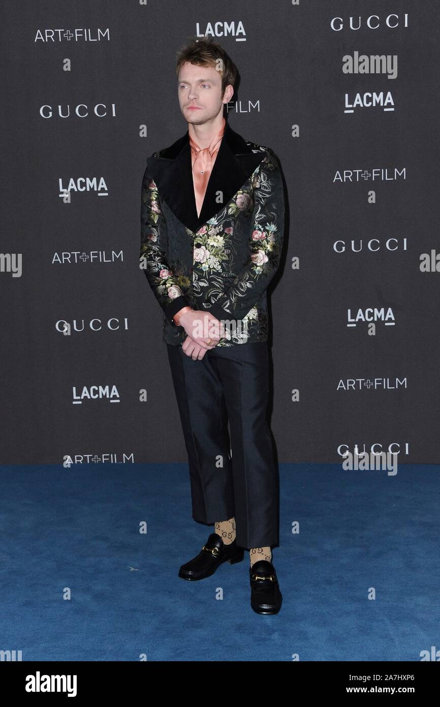 Los Angeles, CA. 2° Nov, 2019. FINNEAS presso gli arrivi per 2019 LACMA ART FILM Gala, LACMA Los Angeles County Museum of Art di Los Angeles, CA 2 novembre 2019. Credito: Elizabeth Goodenough/Everett raccolta/Alamy Live News Foto Stock