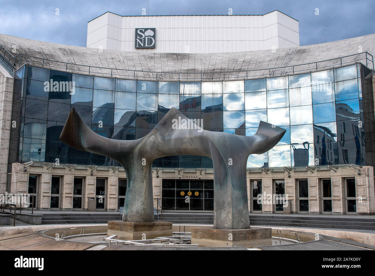 Teatro nazionale slovacco edificio, Bratislava Foto Stock