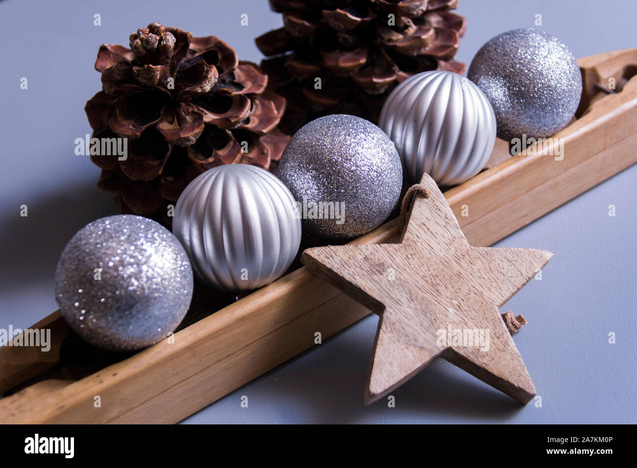 Weihnachtsdekoration Foto Stock