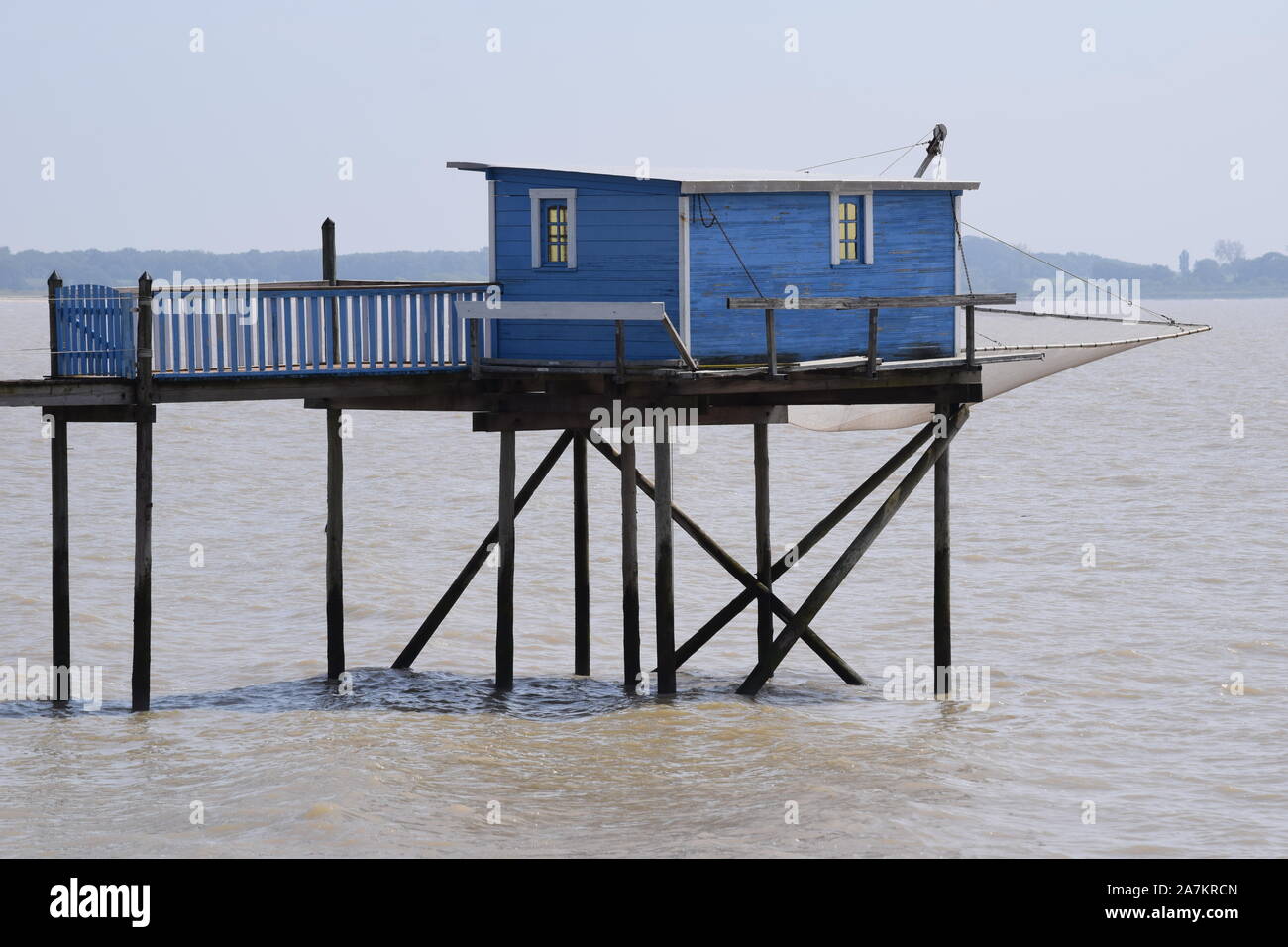 Piazze di pesca presso Yves in Charente-Maritime, Francia, nel giugno 2019. Foto Stock