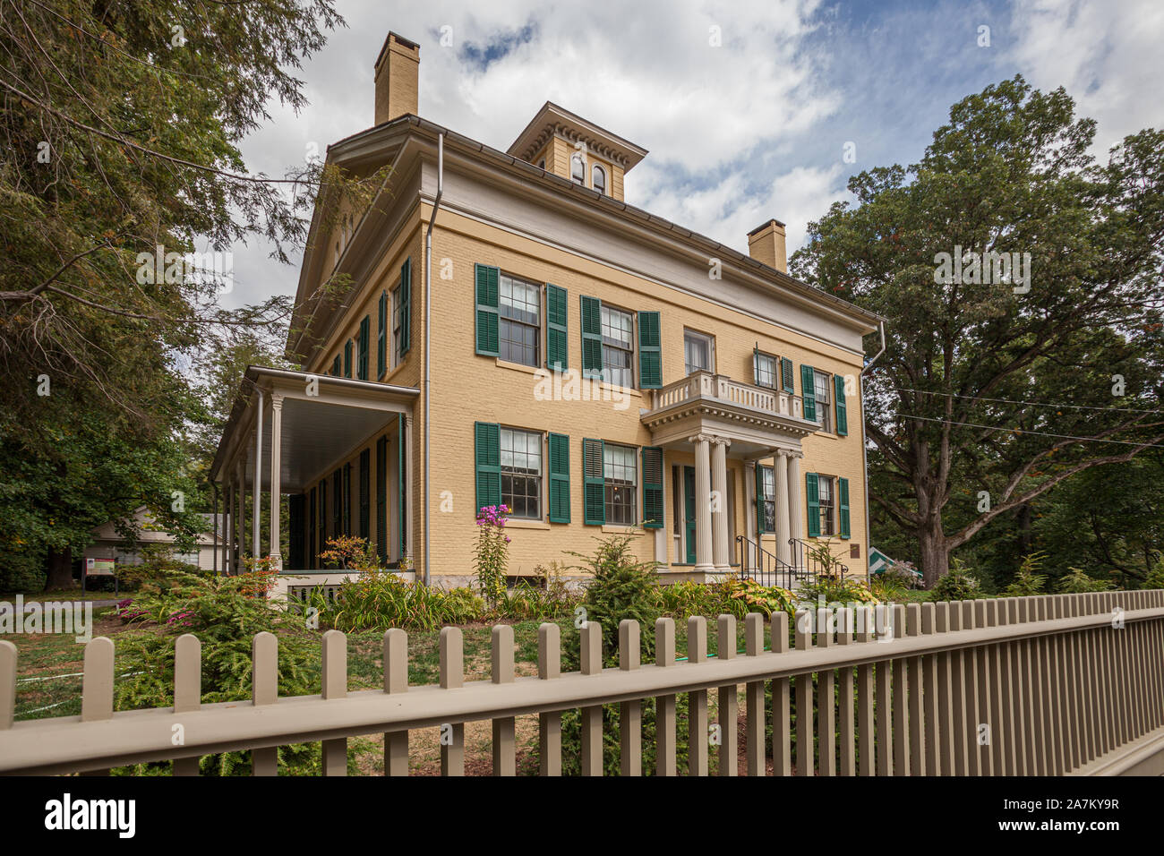 Emily Dickinson House, Amherst, MA Foto Stock