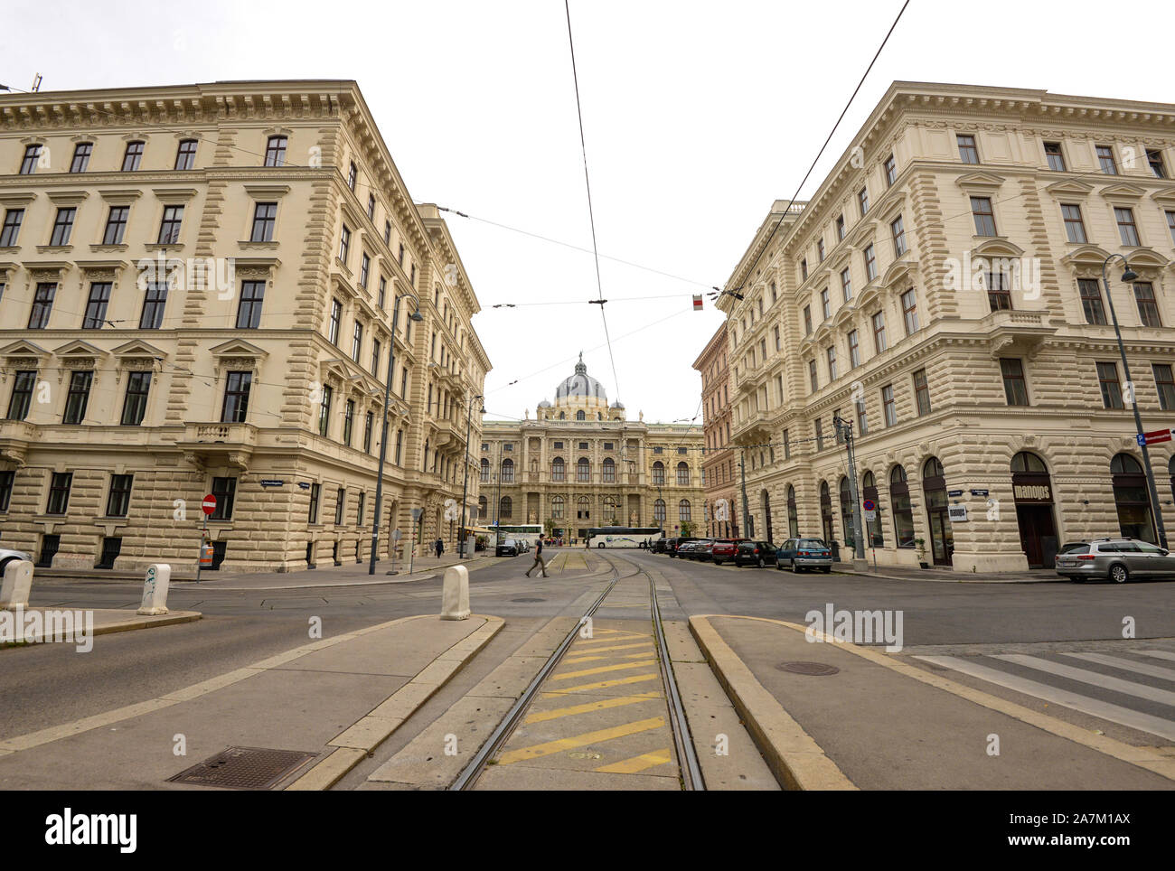 La vita in Vienna Foto Stock