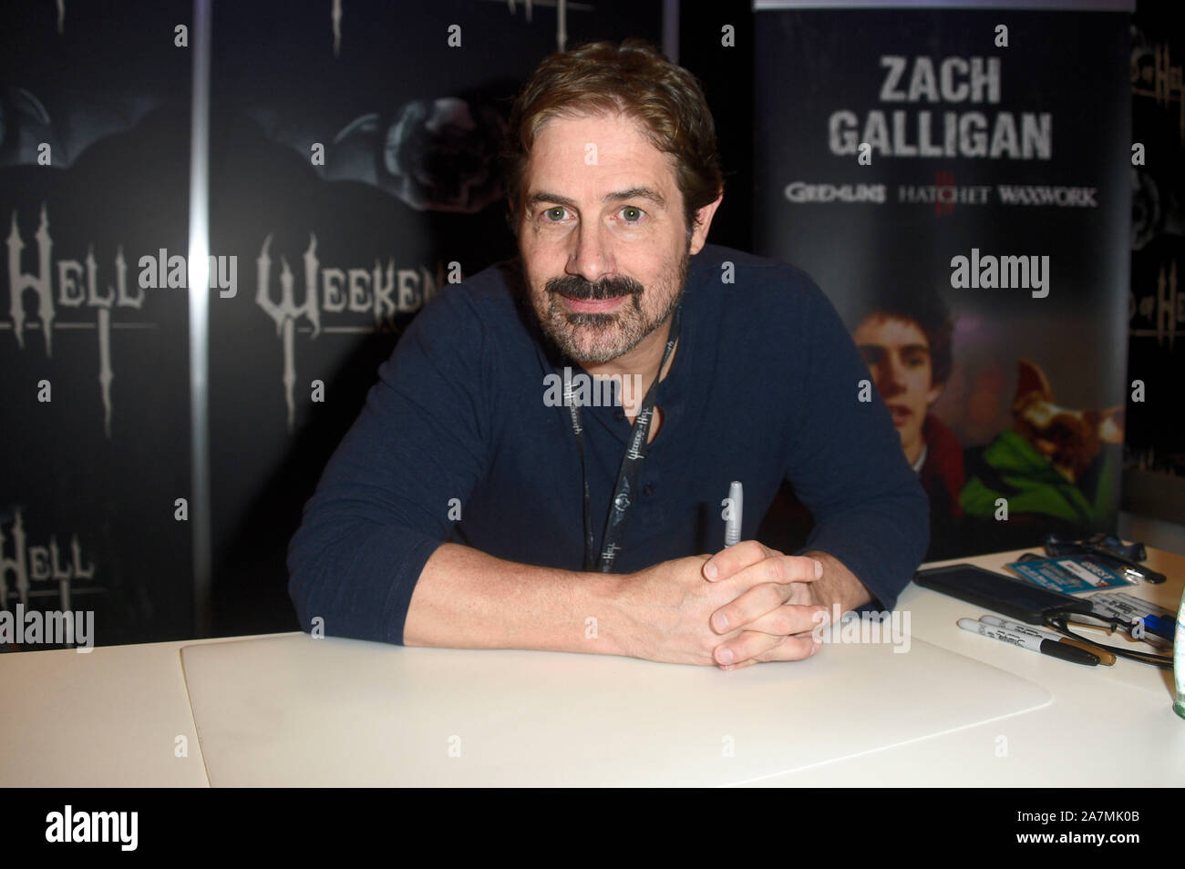 Zach Galligan durante il fine settimana di Inferno al Crowne Plaza. Neuss, 02.11.2019 | Utilizzo di tutto il mondo Foto Stock