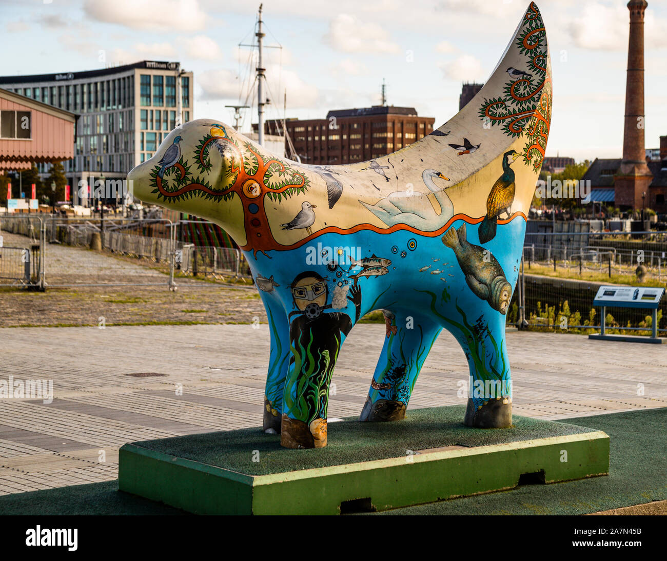 Lambanan A Liverpool, Inghilterra Foto Stock