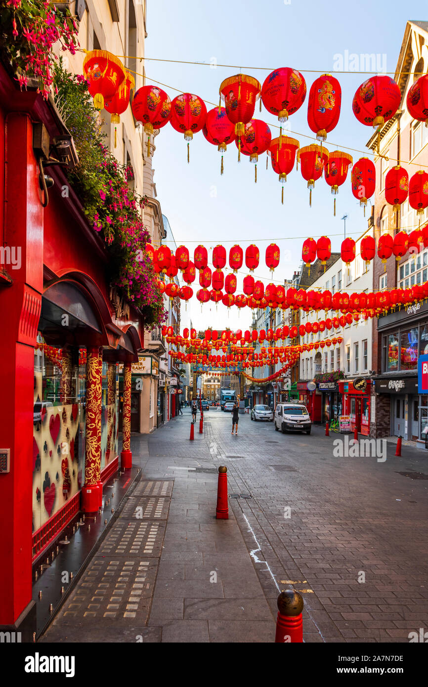 Chinatown a Londra Foto Stock